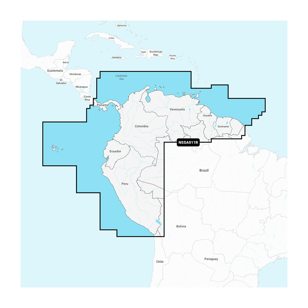 Image 1: Garmin Navionics+™ NSSA011R South America (North)