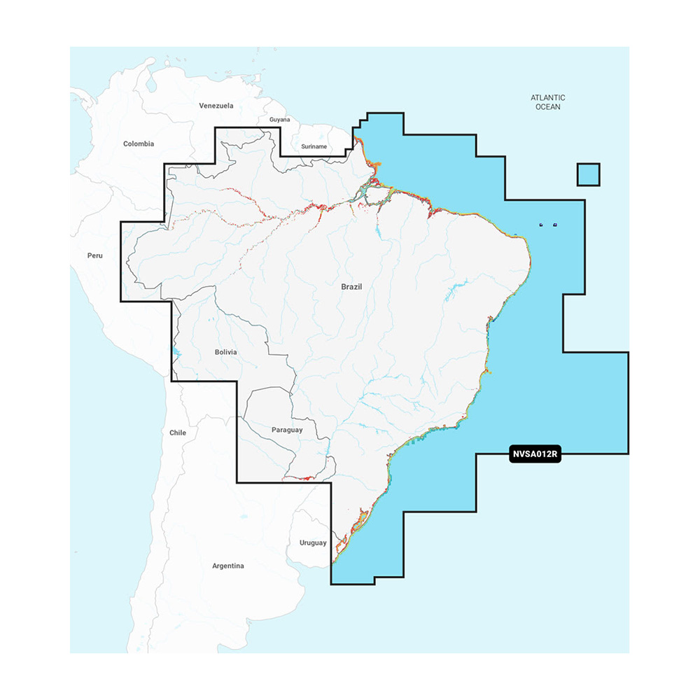 Image 1: Garmin Navionics Vision+™ NVSA012R Brazil