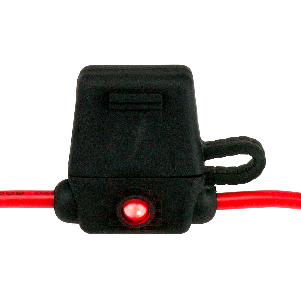 Image 1: Sea-Dog ATO/ATC Style Inline LED Fuse Holder - Up to 30A