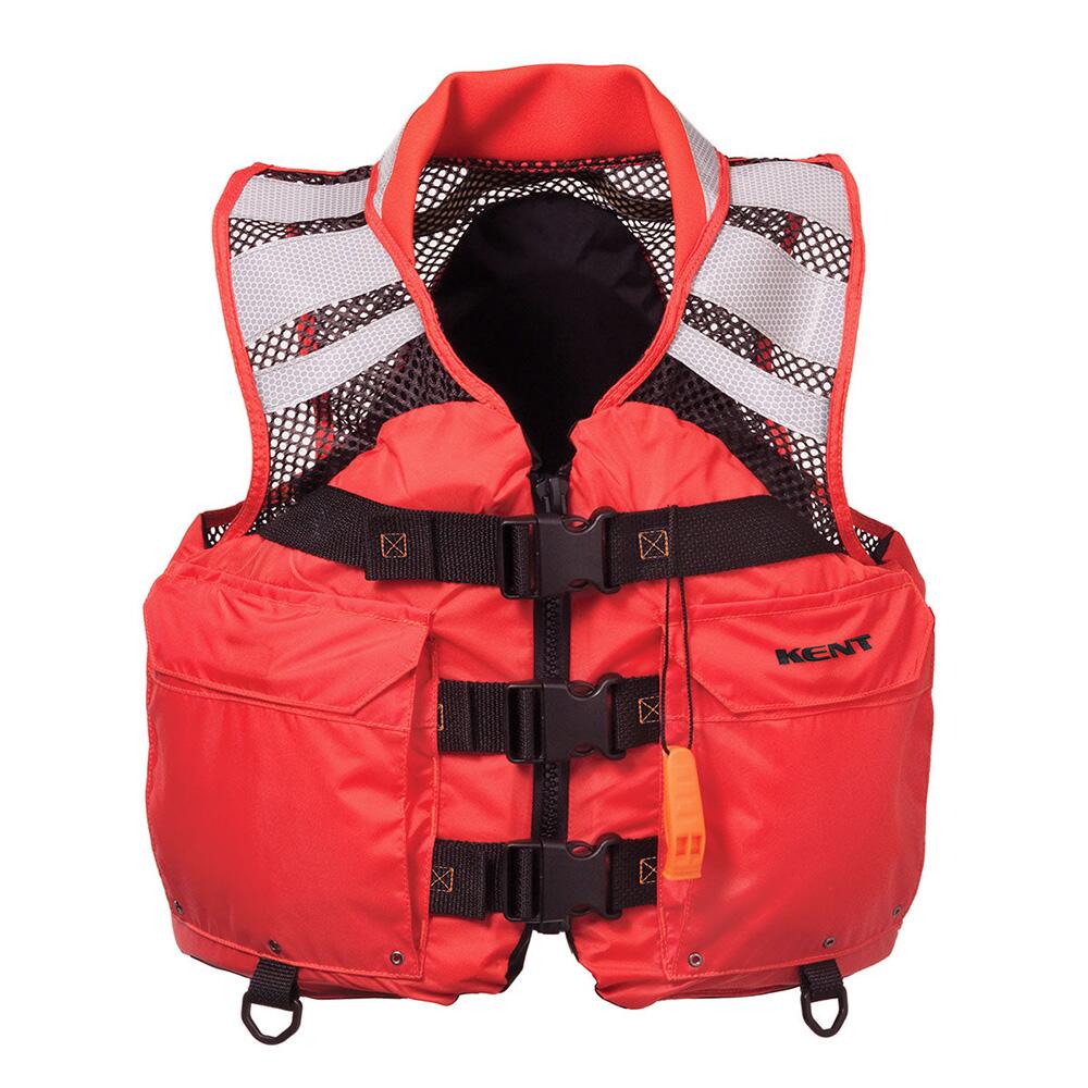 Image 1: Kent Mesh Search & Rescue Commercial Vest - XL