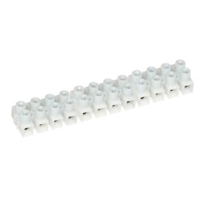 Image 1: Pacer 15A Euro Style Terminal Block - 12 Gang - 5 Pack