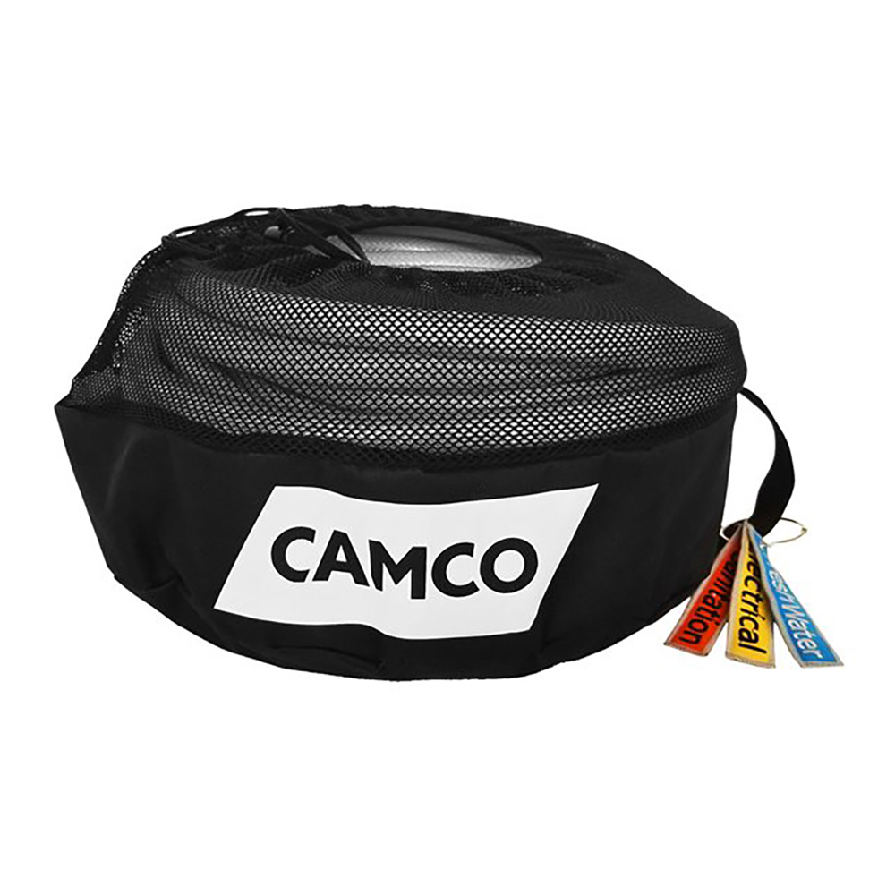 Image 1: Camco RV Utility Bag w/Sanitation, Fresh Water & Electrical Identification Tags