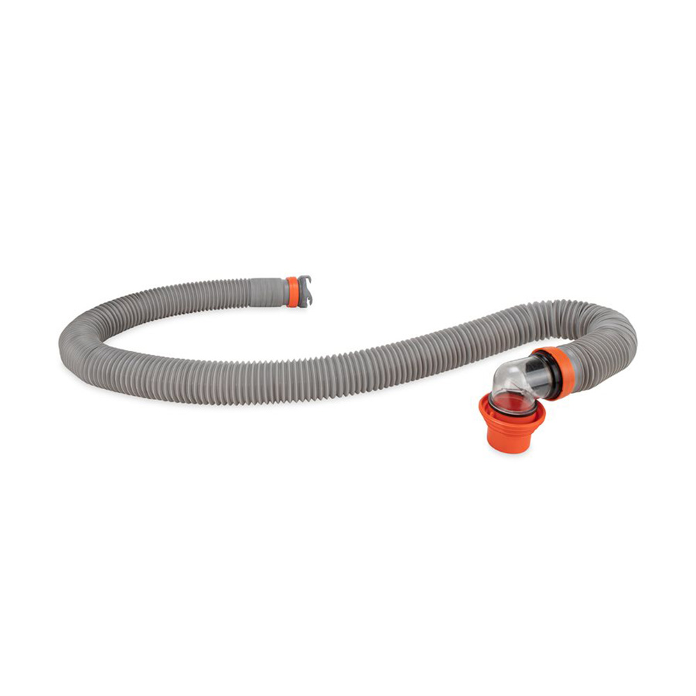 Image 1: Camco Rhino X RV 20' Sewer Hose Kit - Pre-Attached 360-Degree Swivel Fittings