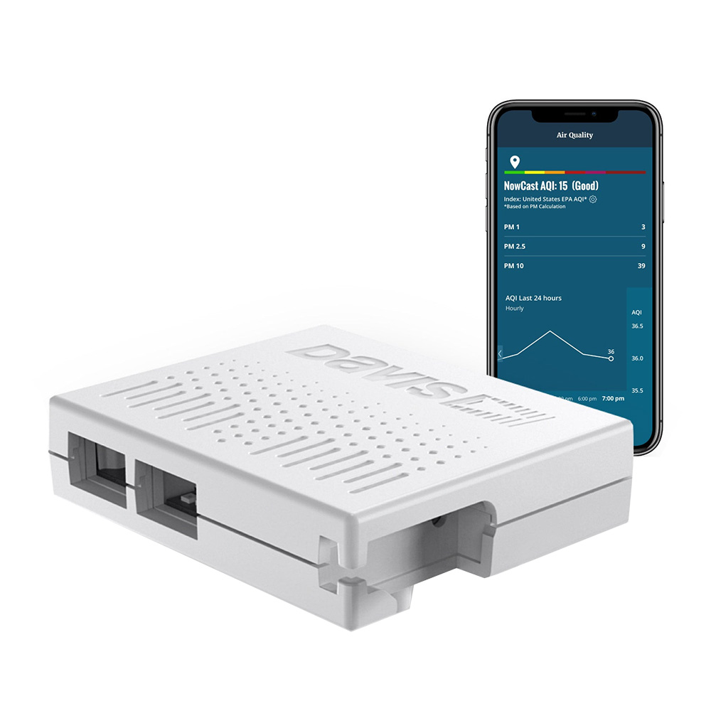 Image 1: Davis AirLink Air Quality Monitor