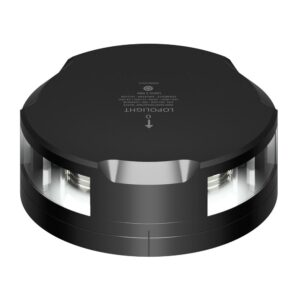 Image 1: Lopolight Masthead/360-Degree Light - 2NM - Black Housing w/FB Base