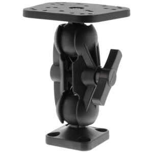 Image 1: Scotty 164 1.5" Ball Mount w/Sounder Plate