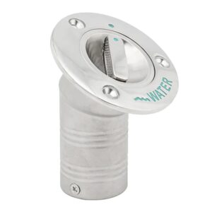 Image 1: Whitecap 30° EPA Pull-Up Deck Fill Angled 1-1/2" (Water)