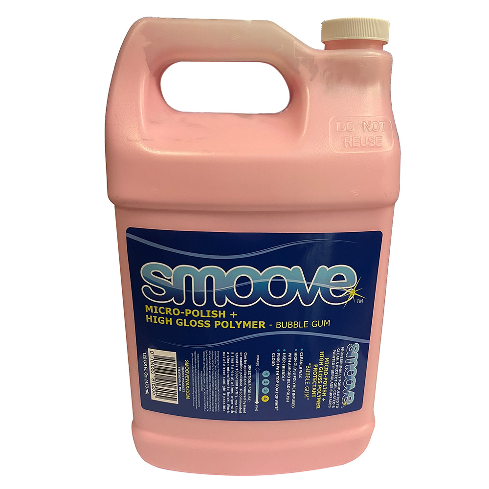 Image 1: Smoove Bubble Gum Micro Polish + High Gloss Polymer - Gallon