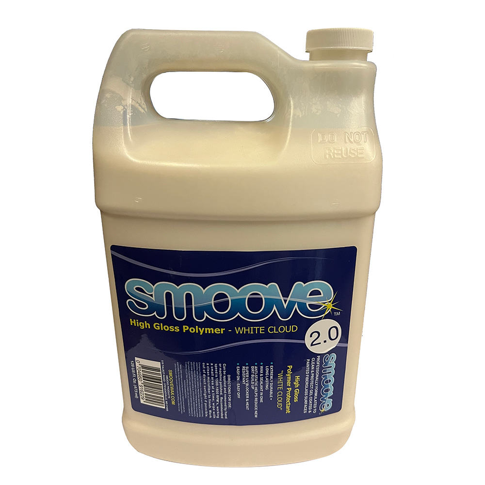 Image 1: Smoove White Cloud High Gloss Polymer 2.0 - Gallon