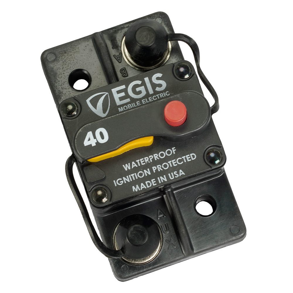 Image 1: Egis 40A Surface Mount Circuit Breaker - 285 Series