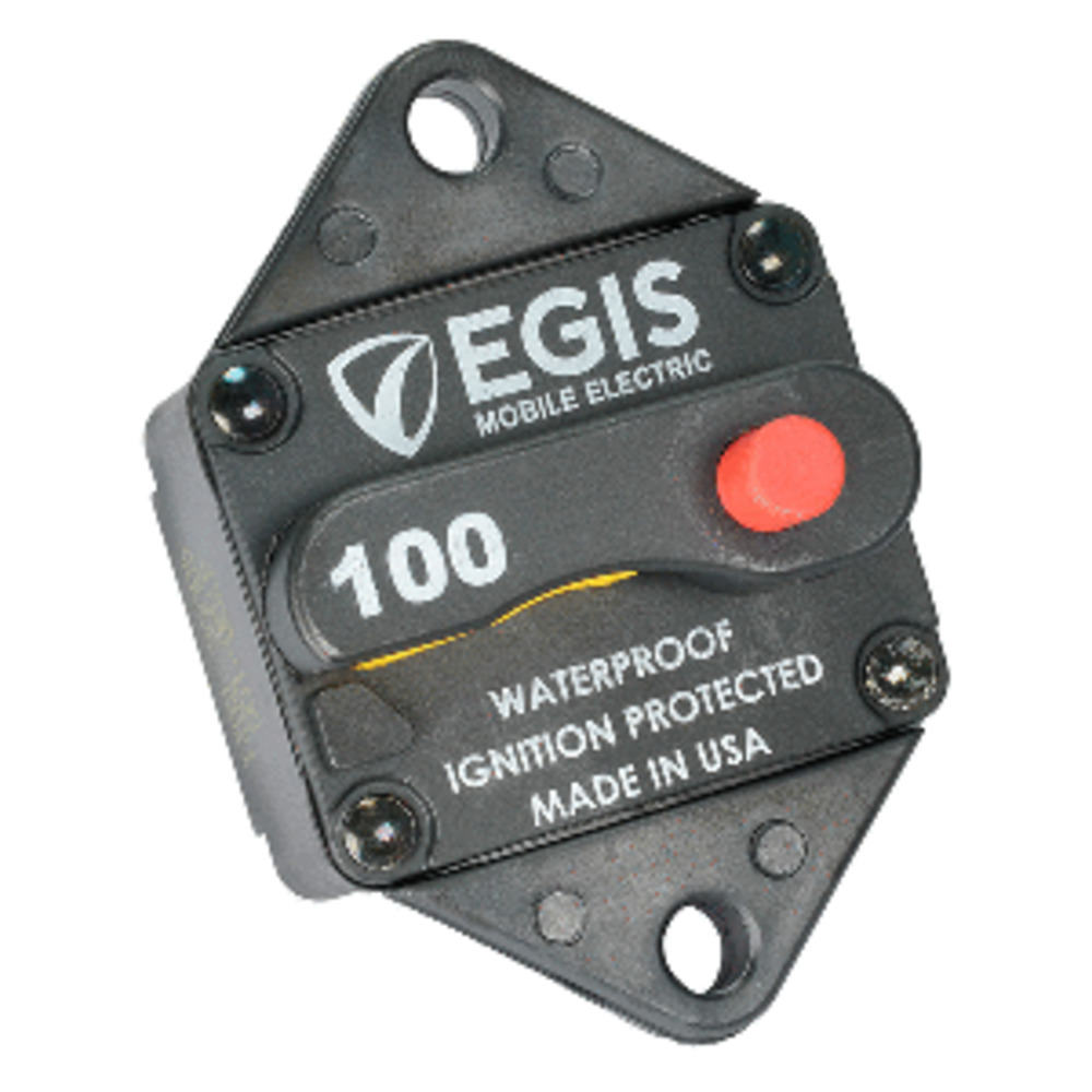 Image 1: Egis 100A Panel Mount Circuit Breaker - 285 Series