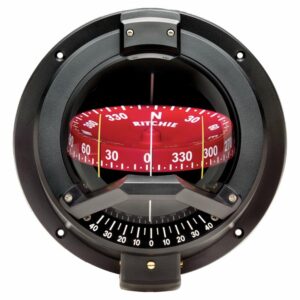 Image 1: Ritchie BN-202 Navigator Compass - Bulkhead Mount - Black