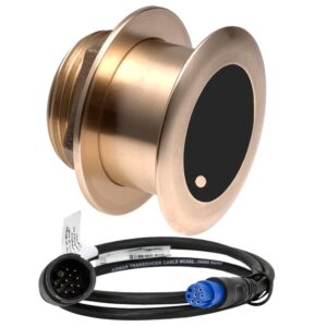 Image 1: Airmar B175MW Med Ultra Wide 1kW, 20° Chirp Thru-Hull Transducer f/8-Pin Garmin