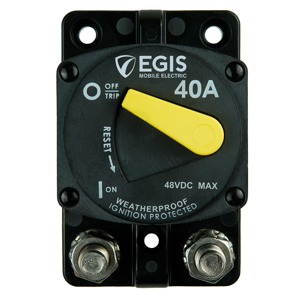 Image 1: Egis 40A Surface Mount 87 Series Circuit Breaker