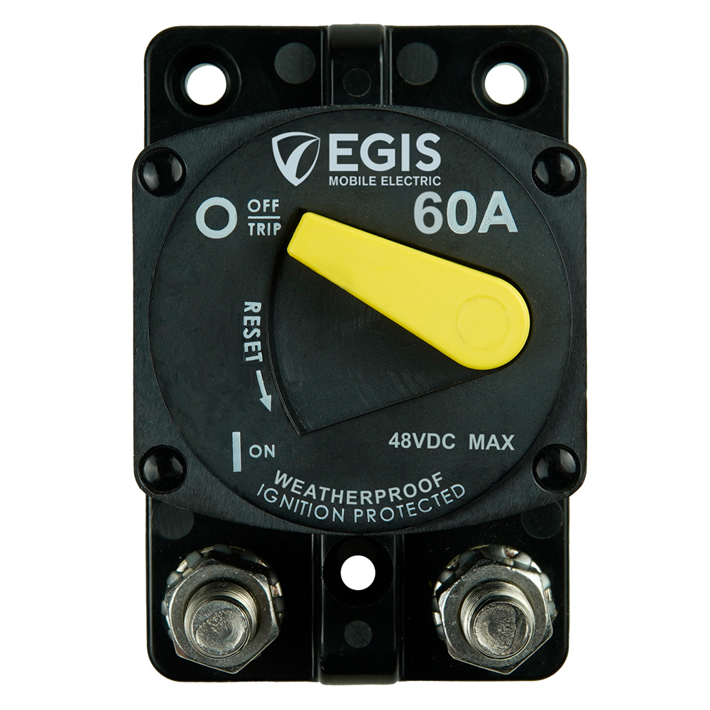 Image 1: Egis 60A Surface Mount 87 Series Circuit Breaker