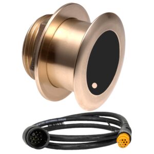 Image 1: Airmar B175MW Med Ultra Wide 1kW, 20° Chirp Thru-Hull Transducer f/12-Pin Garmin