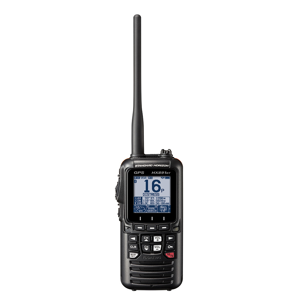 Image 1: Standard Horizon HX891BT Handheld VHF w/Bluetooth - Black