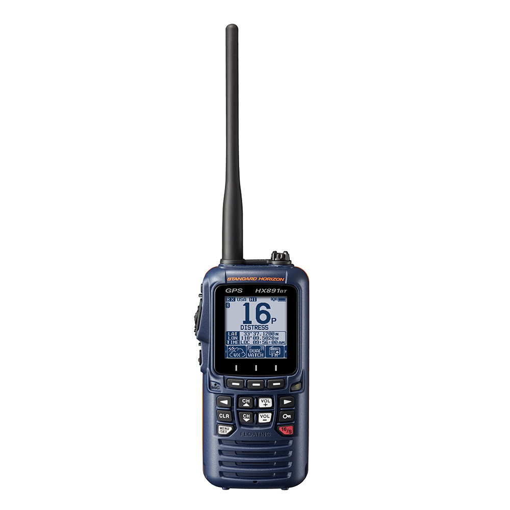 Image 1: Standard Horizon HX891BT Handheld VHF w/Bluetooth - Navy Blue