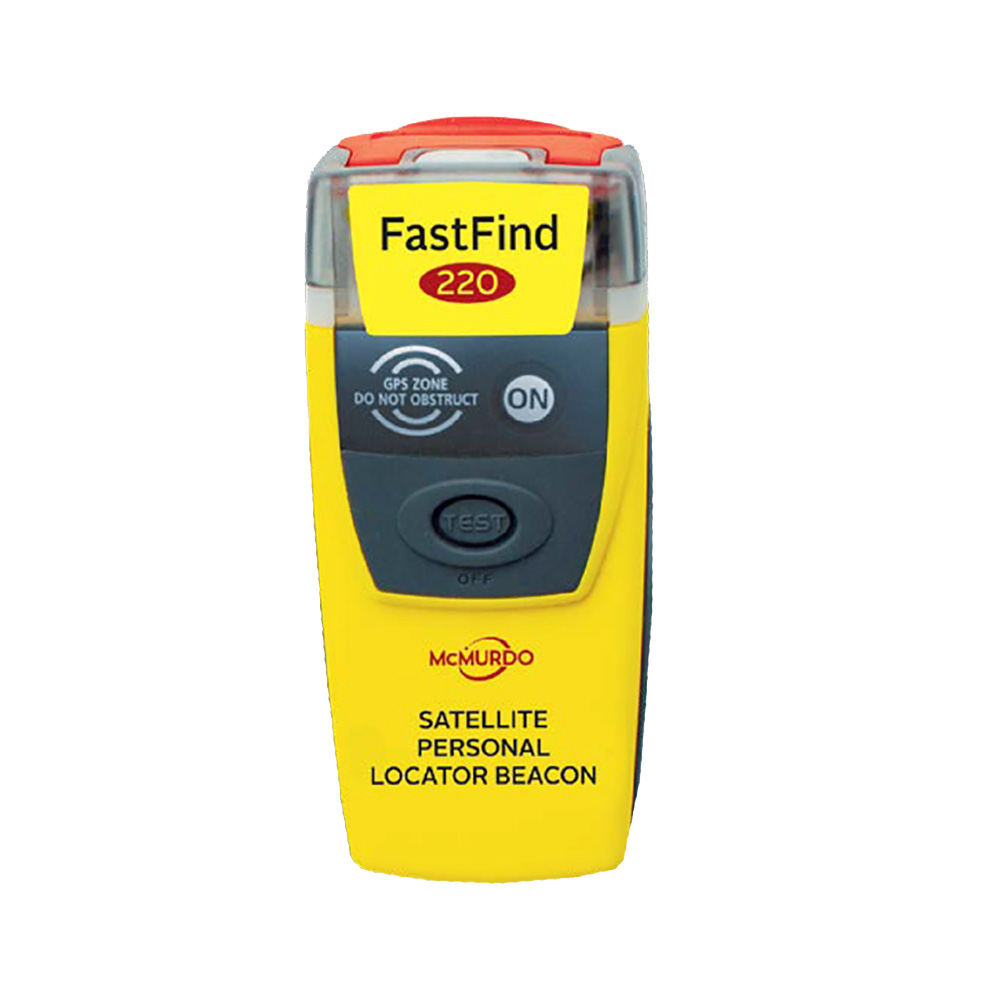 Image 1: McMurdo FastFind 220™ Personal Locator Beacon (PLB) - Limited Battery Life (4 Years) Expires 2028