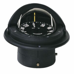 Image 1: Ritchie F-82 Voyager Compass - Flush Mount - Black