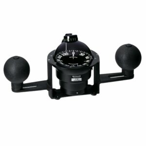 Image 1: Ritchie YB-500 Globemaster Compass - Yoke Mounted - Black - 5 Degree card - 12V