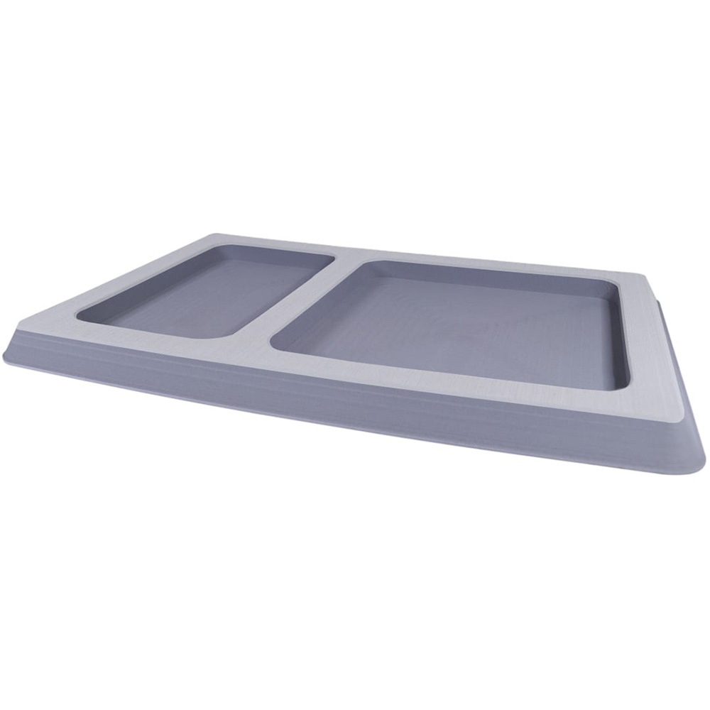 Image 1: SeaDek Combo Dash Pocket - Cool Gray/Storm Grey