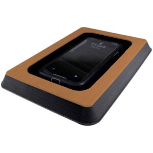 Image 1: SeaDek Single Cell Phone Dash Pocket - Mocha/Black