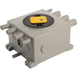 Image 1: Whale Grey Waste Tank - 8 Liter - 2.1 Gallons - 1 Sensor