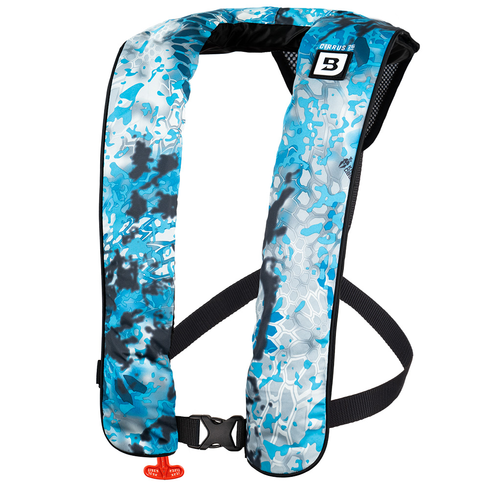 Image 1: Bluestorm Kryptek Cirrus 26 Auto/Manual Type V Inflatable PFD - Obscura Litus