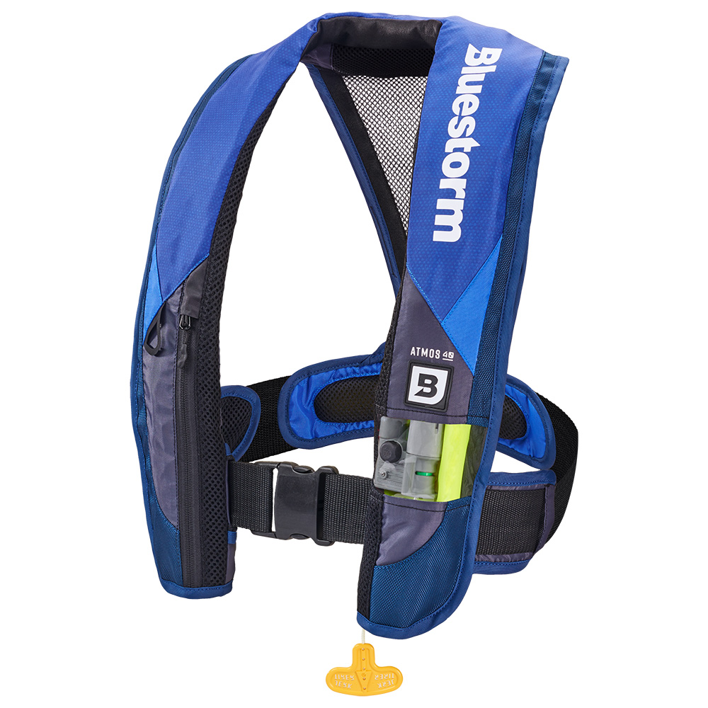 Image 1: Bluestorm Atmos 40 Auto Type II Inflatable PFD - Deep Blue