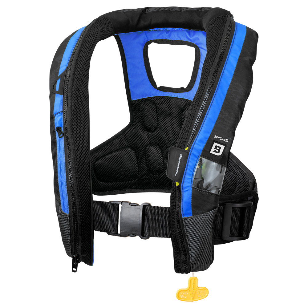 Image 1: Bluestorm Arcus 40 Auto Type II Inflatable PFD - Deep Blue