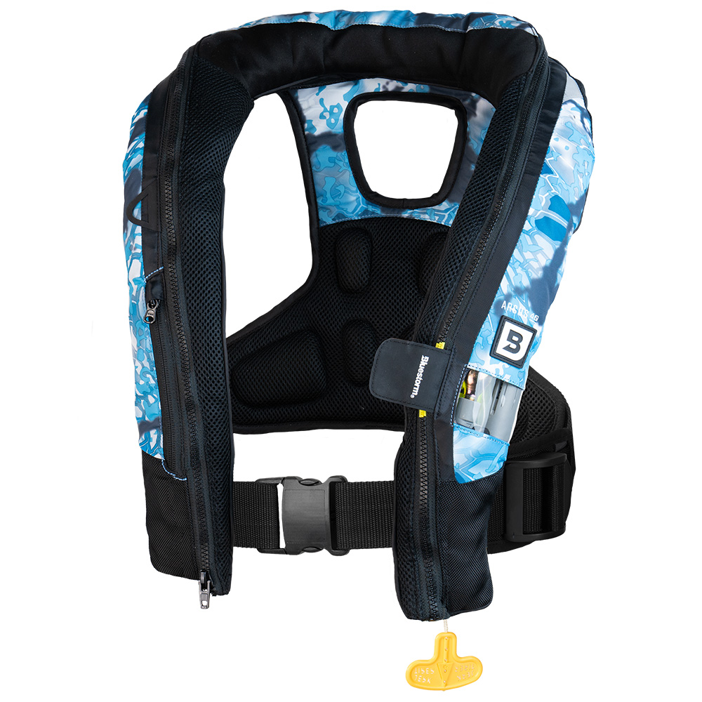 Image 1: Bluestorm Kryptek Arcus 40 Auto Type II Inflatable PFD - Obscura Litus