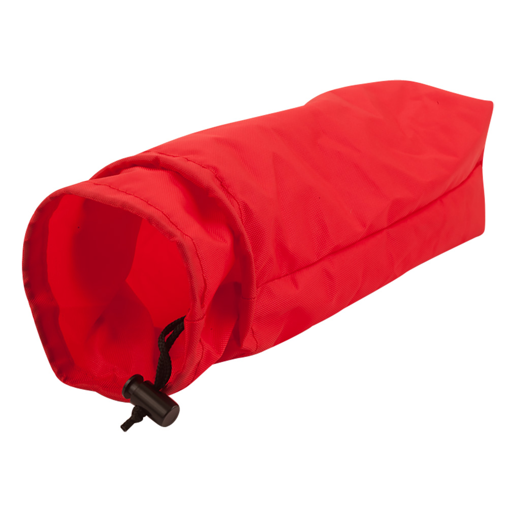 Image 1: Sea-Dog Nylon Deck Plate Bag - 8" x 12" - Red