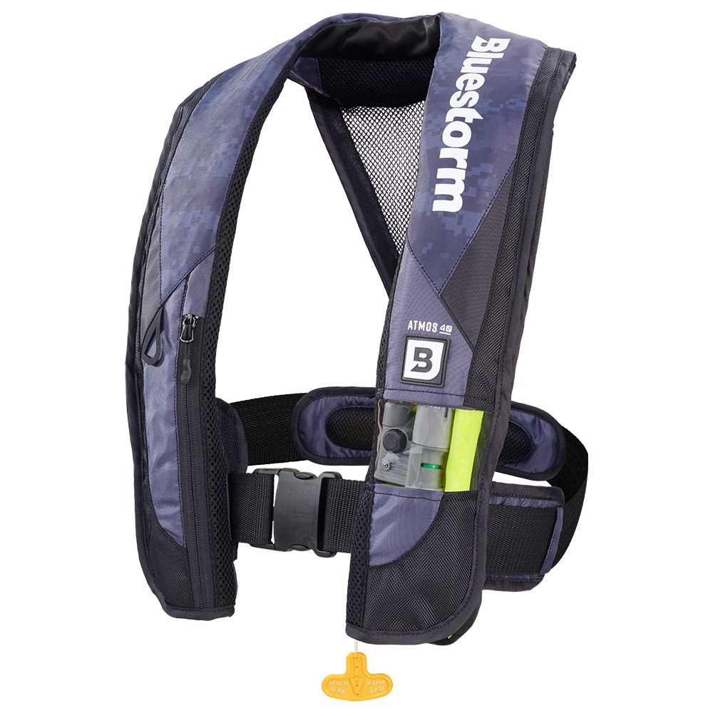 Image 1: Bluestorm Atmos 40 Auto Type II Inflatable PFD - Apex Black