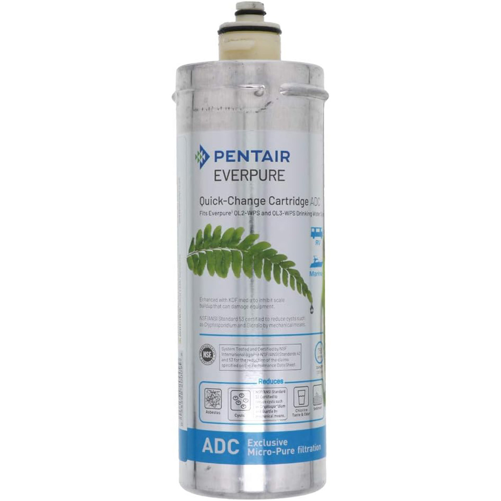 Image 1: Shurflo by Pentair ADC Bacteriostatic Everpure® Filter