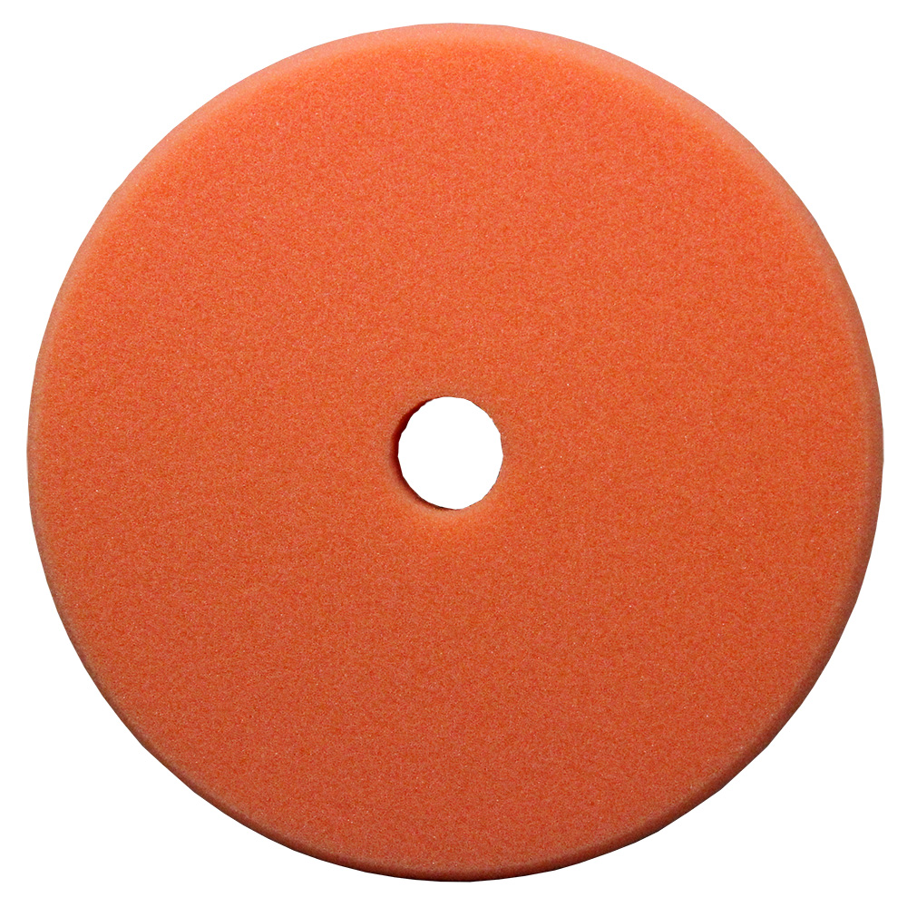 Image 1: Presta PACE™ Orange Foam Medium Cut Pad - 6.5"