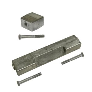Image 1: Performance Metals Bombardier Johnson/Evinrude 90-225HP 1991 & Later Complete Anode Kit - Aluminum