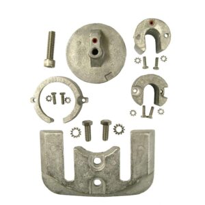 Image 1: Performance Metals Mercruiser Bravo 1 Complete Anode Kit - Aluminum\