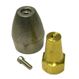 Image 1: Performance Metals Mercruiser Bravo 3 (2003 & Earlier) Prop Anode Retrofit Kit - Aluminum