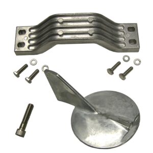 Image 1: Performance Metals Yamaha Counter Rotating 150HP Outboard Complete Anode Kit - Aluminum