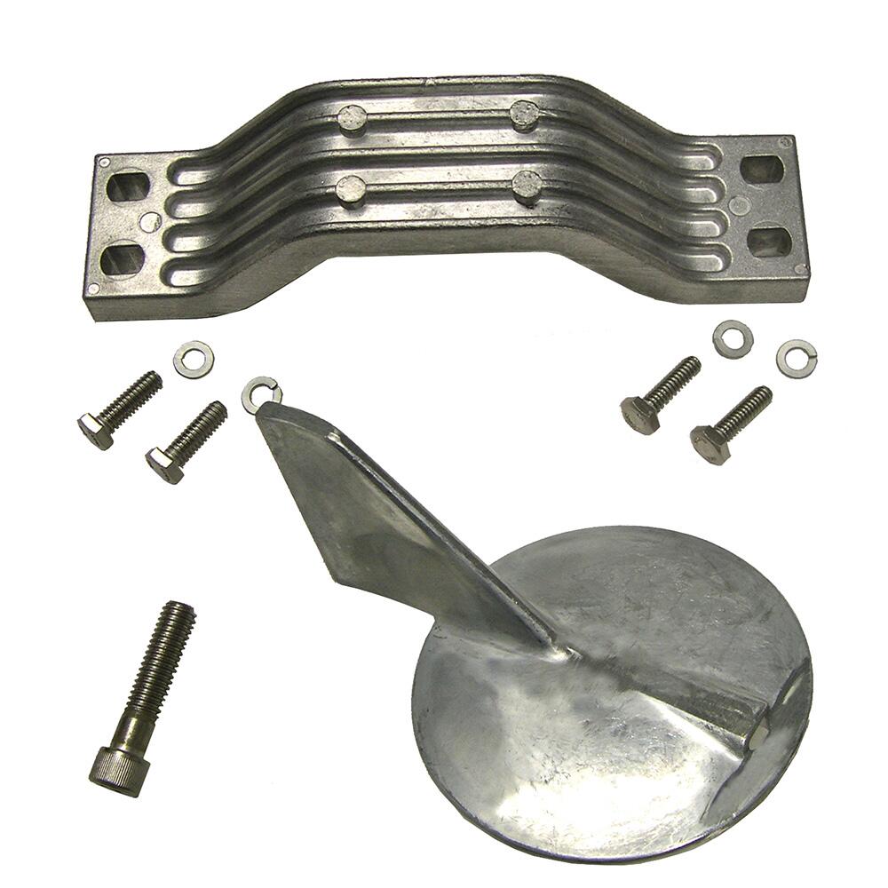 Image 1: Performance Metals Yamaha Counter Rotating 150HP Outboard Complete Anode Kit - Aluminum
