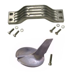 Image 1: Performance Metals Yamaha 200-300HP 2 Stroke Outboard Complete Anode Kit - Aluminum