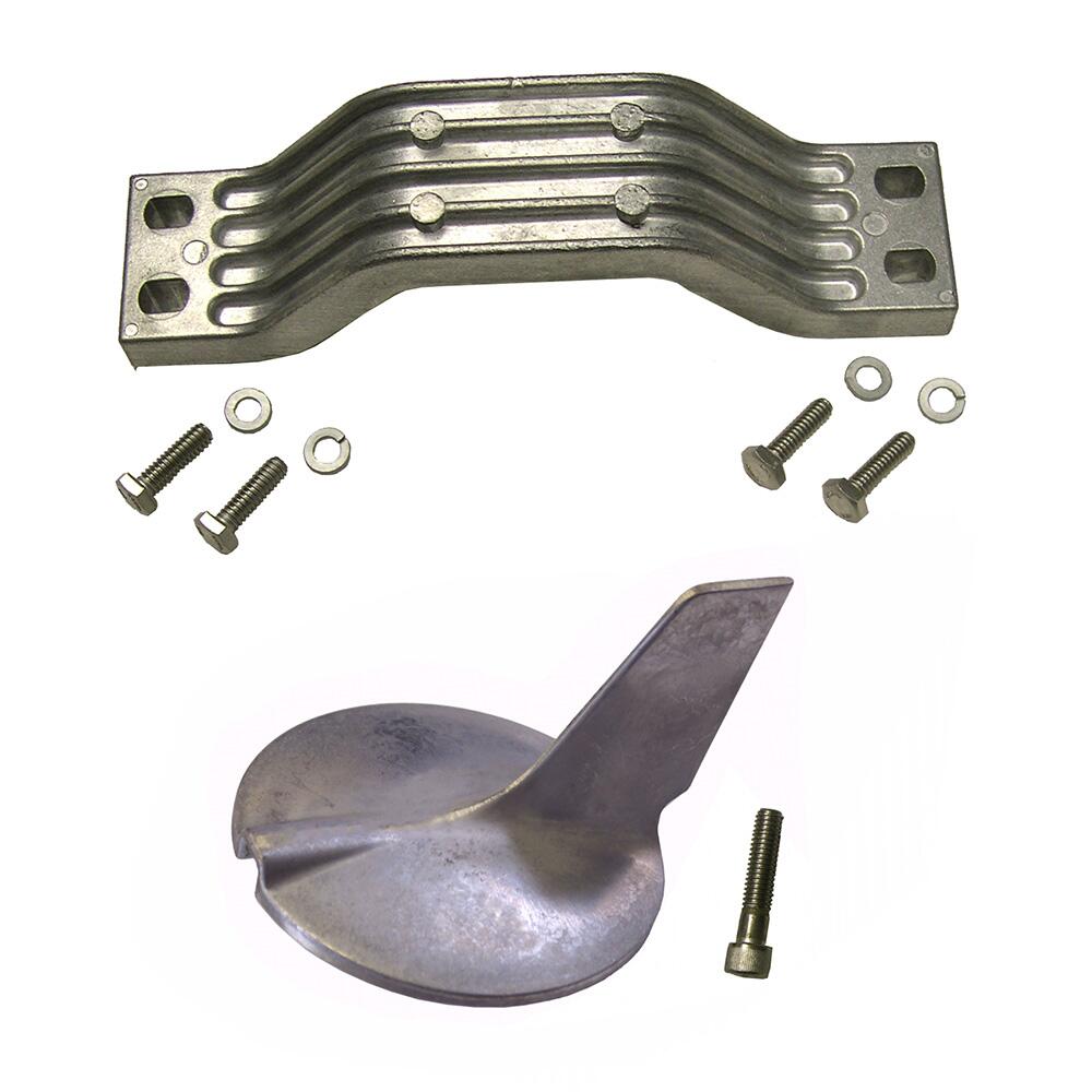 Image 1: Performance Metals Yamaha 200-300HP 2 Stroke Outboard Complete Anode Kit - Aluminum