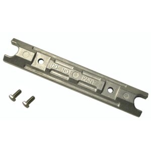 Image 1: Performance Metals Yamaha Transom Anode (40-100HP) - Aluminum