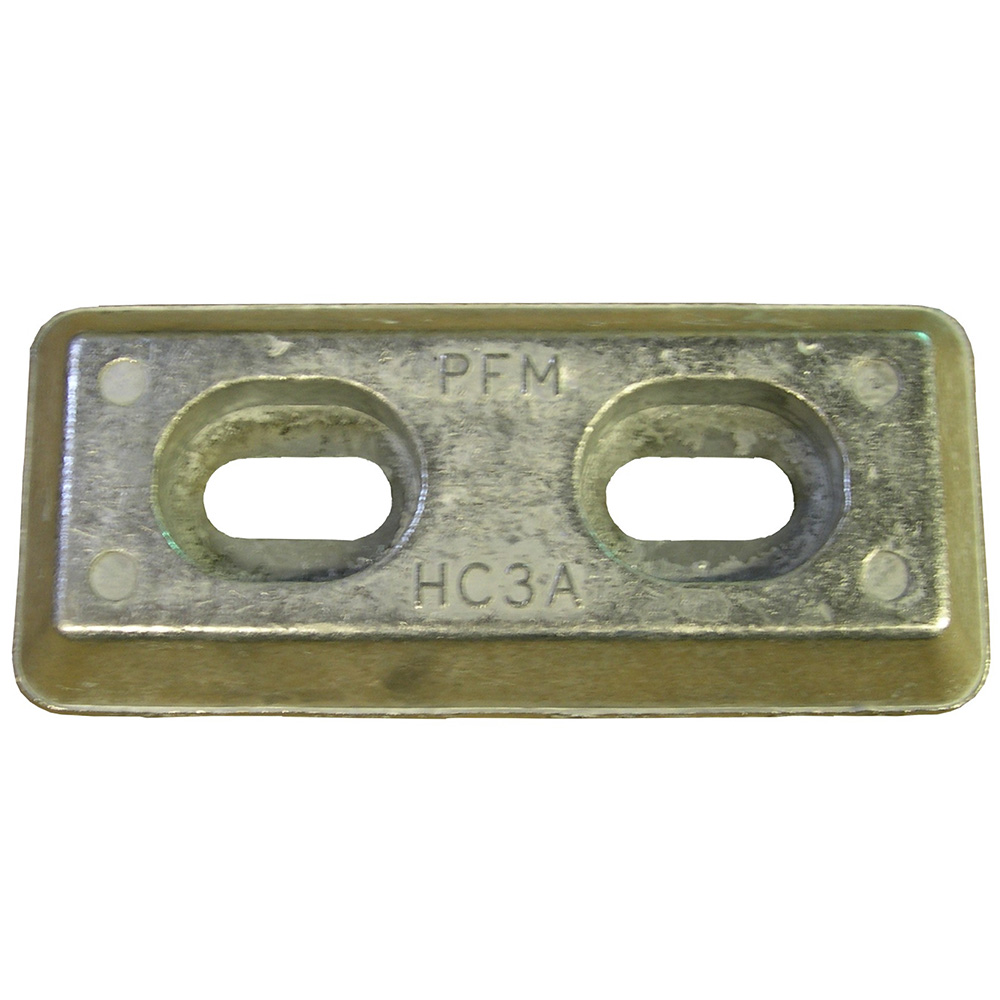 Image 1: Performance Metals HC3A Hull Anode - Aluminum