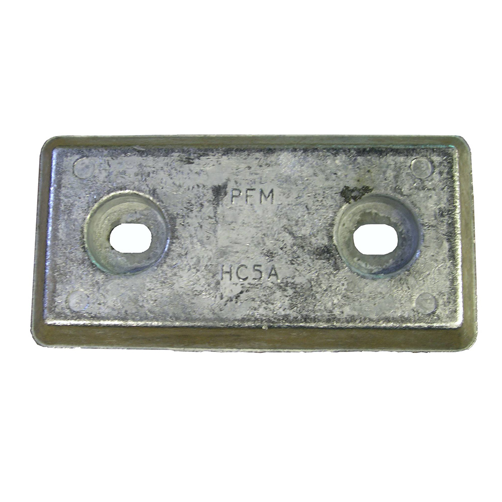 Image 1: Performance Metals HC5A Hull Anode - Aluminum