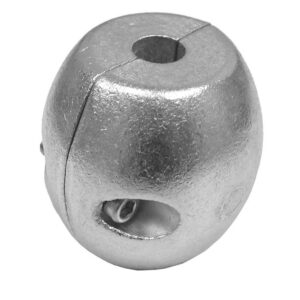 Image 1: Performance Metals 1/2" Streamlined Shaft Anode - Aluminum