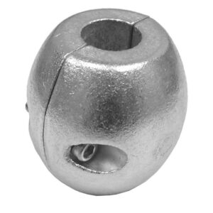 Image 1: Performance Metals 3/4" Streamlined Shaft Anode - Aluminum