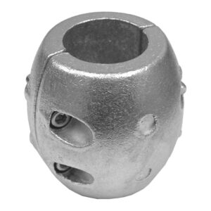 Image 1: Performance Metals 1-1/4" (Large) Streamlined Shaft Anode - Aluminum