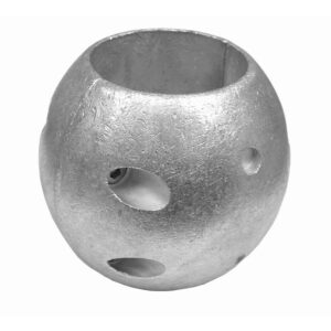Image 1: Performance Metals 2-1/4" Streamlined Shaft Anode - Aluminum